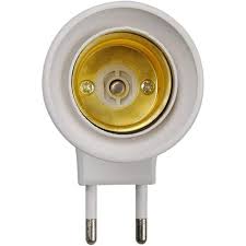 Led Lamp E27 Male Socket Type Eu Plug