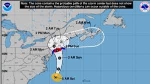 Hurricane Henri: Tropical storm warning ...
