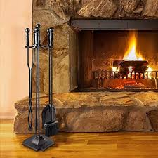 Wbhome Fireplace Tools Set 5 Pieces