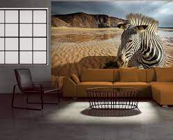 Wild Zebra Wall Murals Homewallmurals
