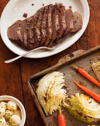 easy oven roasted corned beef and