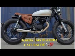 honda tmx155 platino cafe racer build