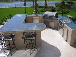 However, these homeowners did an amazing job of blending their outdoor kitchen exactly into its surroundings by using similar colors and materials. Outdoor Kitchen Design Images Grill Repair Com Barbeque Grill Parts