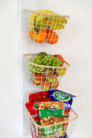 Hanging Fruit Baskets Diy Wall Mounted