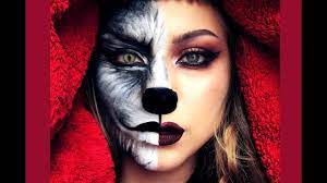 little red riding hood halloween makeup