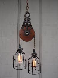 Top 30 Collection Pulley Light Fixture Pulley Light Fixture Pulley Light Rustic Lighting