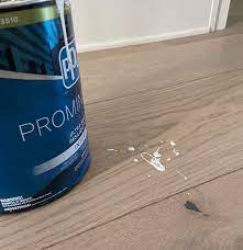 how to get paint off hardwood floors