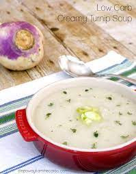 Low Carb Turnip Soup gambar png