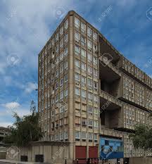 Last remaining block in robin hood gardens, and yet the service charge is still going up each year. London Uk Circa June 2011 Robin Hood Gardens Housing Estate Stock Photo Picture And Royalty Free Image Image 92005825