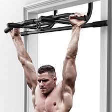 My husband is 6'3 and is a little bit too tall for the over the door pull up bar. 13 Pull Up Bars To Build Back Muscle And Strength At Home In 2020