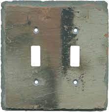 Vermont Recycled Slate Wall Plates