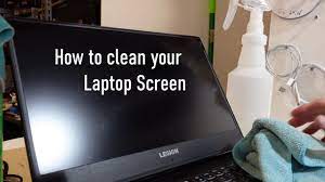 how to clean your laptop screen you