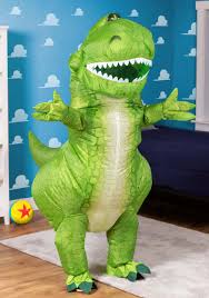 toy story rex inflatable costume for s