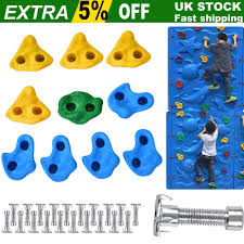 10pcs Kid Climbing Wall Stones Holds