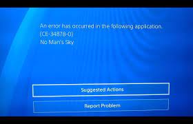 how to fix ps4 error ce 34878 0