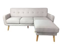 sofá seccional gris m design knasta chile