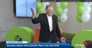 After 2020/11/24 canada lotto max draw result; 81 Year Old Burnaby Man Wins 26m In Lotto Max Draw Bc Globalnews Ca