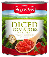 diced tomatoes in juice 10 can feesers