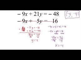 6 3 Solve Linear Systems By Elimination