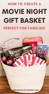 diy family night gift basket ideas