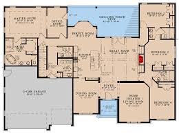 3000 Square Foot 4 Bed House Plan With