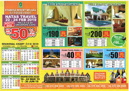 Important notice to frontliners friends! A Famosa Resort Brochures
