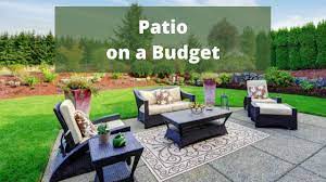 simple patio ideas on a budget my