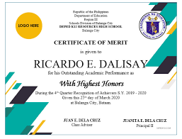 You can easily customize the design to fulfill your requirements. Awards Certificates Ms Word Modern Design Deped K 12