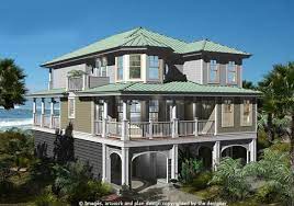 Cameron View Coastal House Plans From