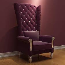 Long Back Single Seater Sofa Chair In