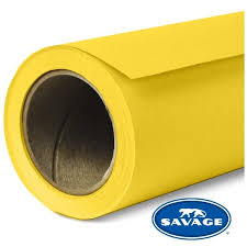 Savage Seamless Background Paper Yellow 53inx36ft