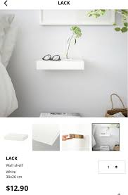 Ikea Lack Wall Shelf White Last