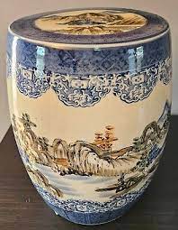 Japanese Asian Oriental Large Ceramic