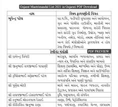 gujarat mantrimandal list 2023 pdf new