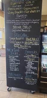 Black press coffee in nyc offers specialty coffees and delicious pastries. Cute Cafe Written Menu Picture Of Rocket Boom Coffee Alvin Tripadvisor