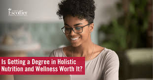 a degree in holistic nutrition