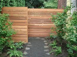 Horizontal Fence Backyard Fences