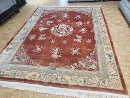 9x12 chinese rug vine aubusson