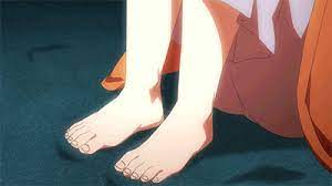 Anime foot gif
