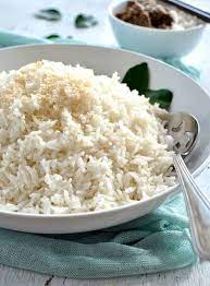 Coconut Rice With Coconut Powder gambar png