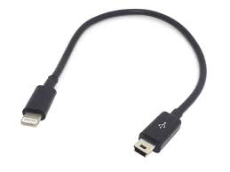 Super Short 25cm Long Mini Usb 5 Pin To 8 Pin Lightning Cable For Charging And Data Sync Allputer Com Accessories For All Your Portable Electronics Computers