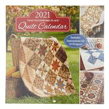 The calendar strips can be easily applied to your computer monitor or keyboard and removed with leaving little to no adhesive behind. 2021 That Patchwork Place Quilt Calendar That Patchwork Place