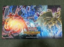 They were sealed away in the fusion dimension by the inhabitants of academia for being too destructive while released. Yugioh Structure Deck Sacred Beasts Playmat Mat New Ebay