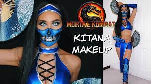 kitana makeup tutorial mortal kombat