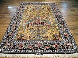 persian isfahan rug 6 6 x 10 0