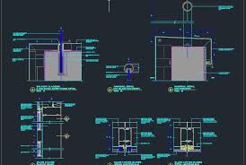 Cladding Typical Details Autocad Drawing