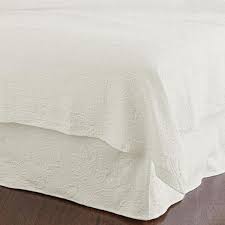 Ivory Cotton Queen Bed Skirt