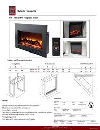 Dynasty Fireplaces 38 In Led Electric