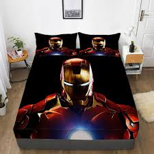 The Avengers Iron Man 3pcs Fitted Sheet