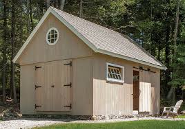 Antique Style Post And Beam Shed
